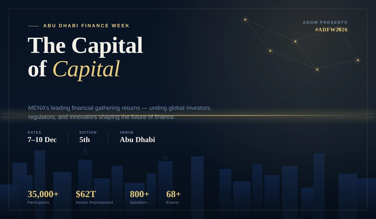 Abu Dhabi Finance Week 2026 | Dubai Finance