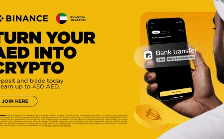 Binance Launches Zero-Fee AED Crypto Transfers in UAE Through Regulated Banking Integration