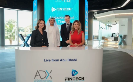 ADX and FINTECH.TV Launch Region’s First Global Financial News Studio Inside a Stock Exchange