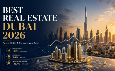 Best real estate Dubai 2026 shows a late-cycle market with selective hotspots