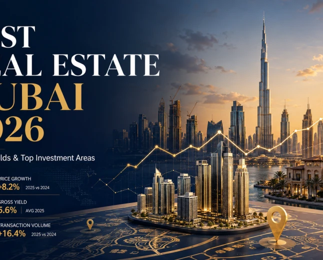 Best real estate Dubai 2026 shows a late-cycle market with selective hotspots