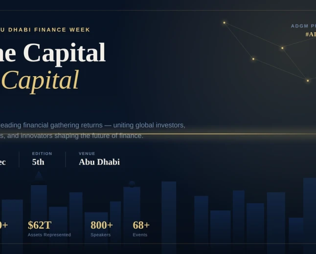 Abu Dhabi Finance Week 2026 | Dubai Finance