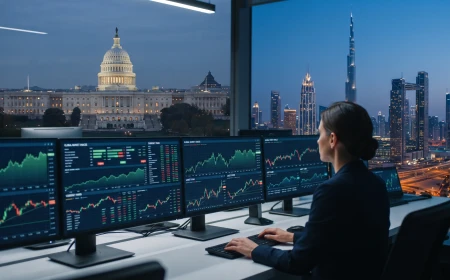 US Crypto Bill Collapse Gives Dubai a Regulatory Opening