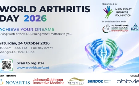World Arthritis Day 2026: MEAF Calls for Early Diagnosis and Action in the UAE